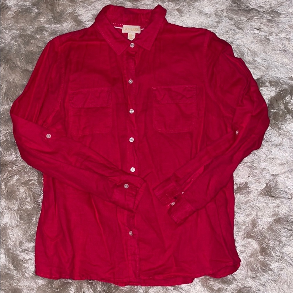 Pink blouse